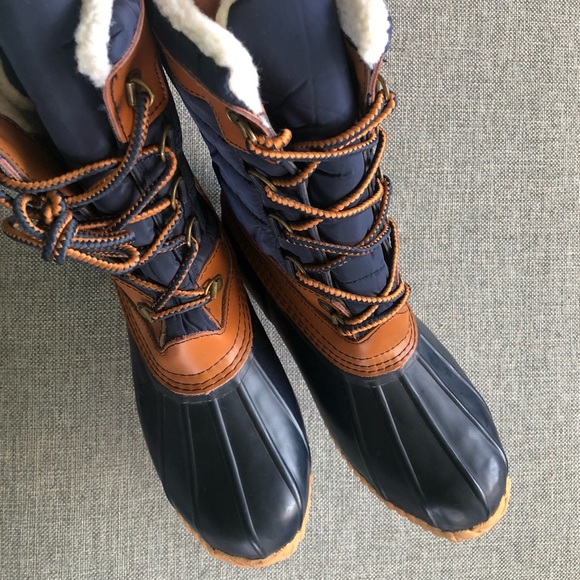 Lands’ End Duck Snow Waterproof Boots Size 7 - Picture 8 of 10